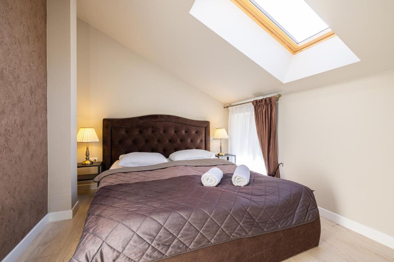 Telšiai Dharma Stay Apartamentai Su Terasa Ir Vaizdu I Miesta מראה חיצוני תמונה