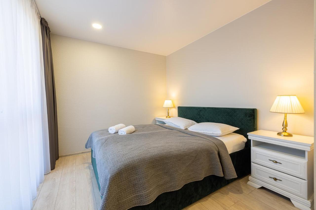 Telšiai Dharma Stay Apartamentai Su Terasa Ir Vaizdu I Miesta מראה חיצוני תמונה
